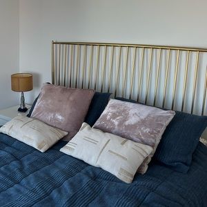 West Elm Lush Velvet Pillow Cover set of 2